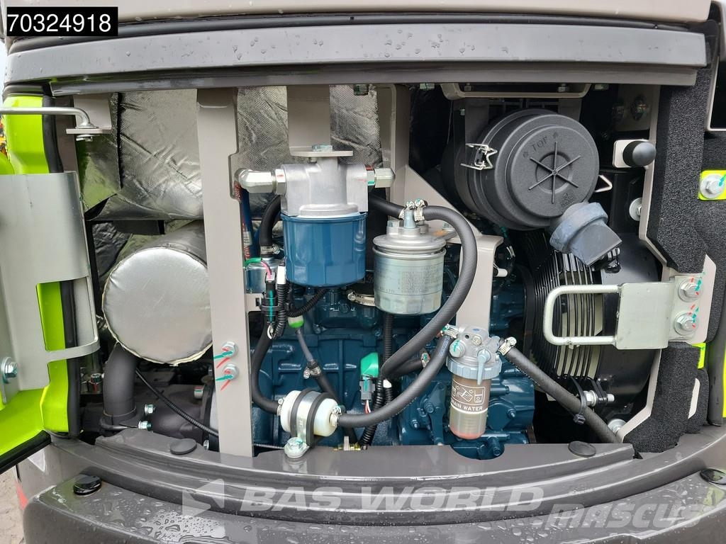 Zoomlion ZE27 GU KUBOTA ENGINE - PIN ON - CE CERTIFIED Minigravere <7t
