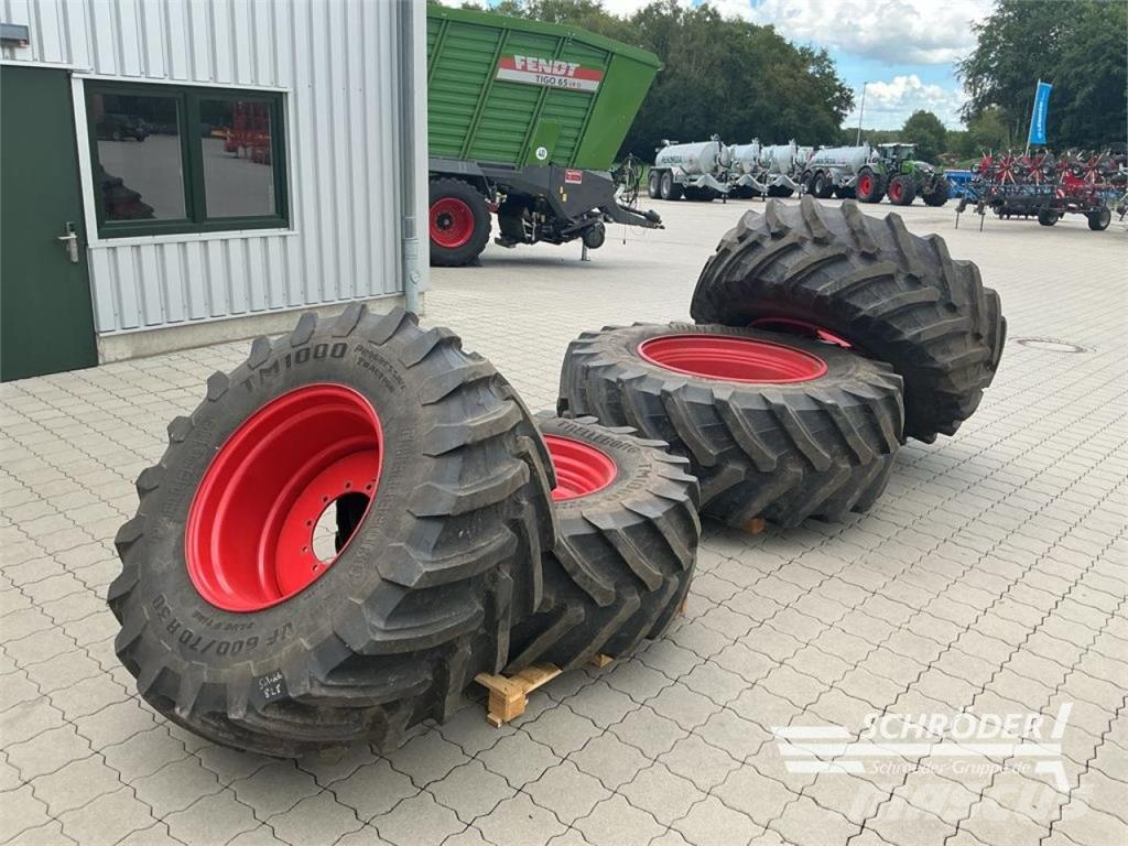 Fendt 2X 600/70 R30 | 2X 710/70 R42 TRELLEBORG Dual wheels /Doppelräder
