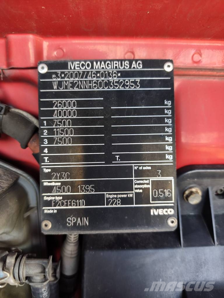Iveco Stralis 260 S31 مركبات النقل