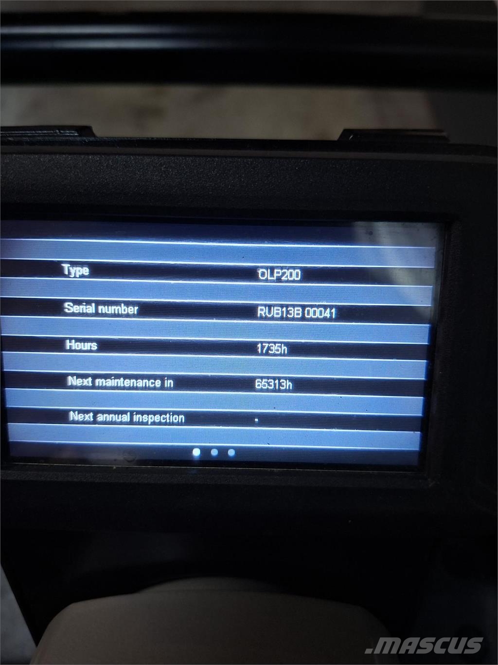 Mitsubishi OLP200 2019 Gyalogkíséretű targonca