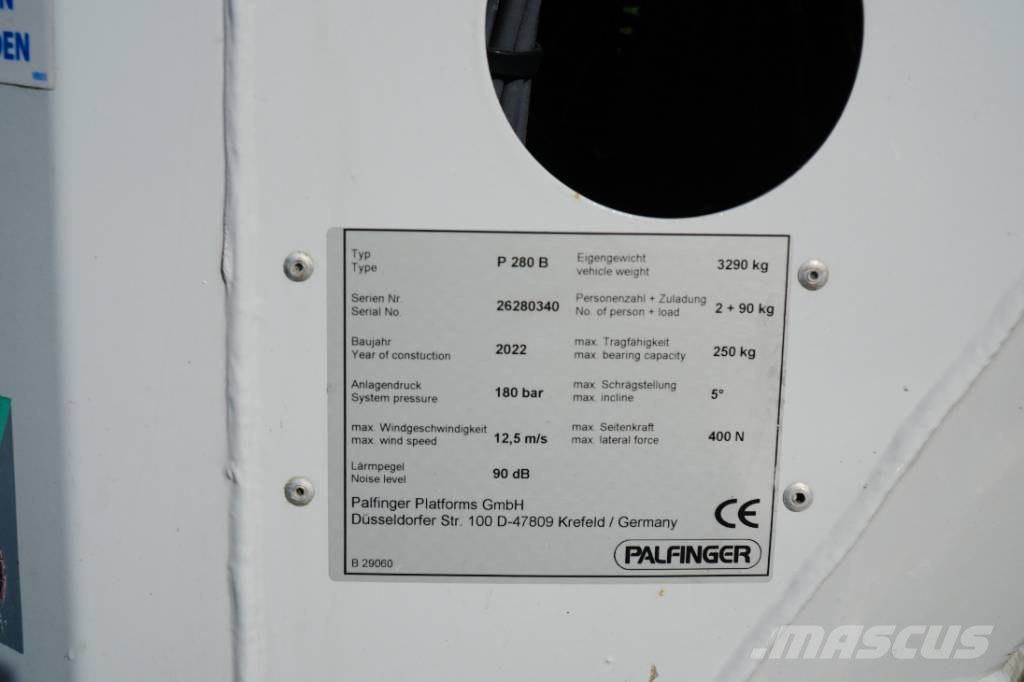 Palfinger P 280 B | 2022 Billyftar