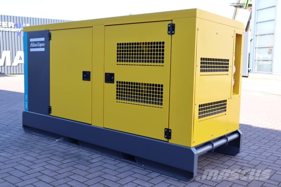 Atlas Copco QES 105 JD ST3 Valid inspection, Diesel, 105 kVA Générateurs diesel