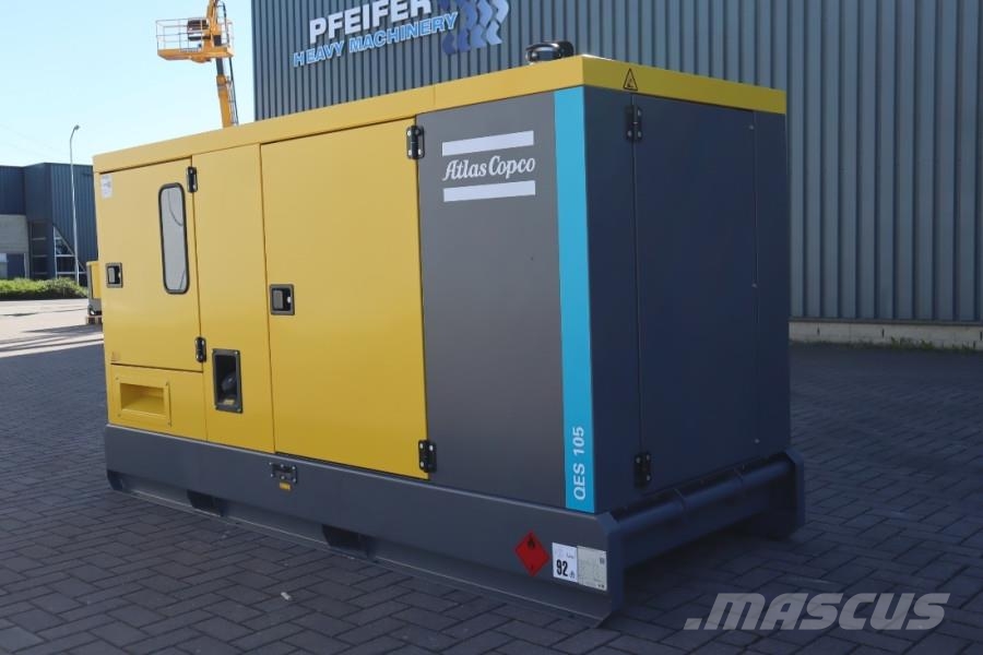 Atlas Copco QES 105 JD ST3 Valid inspection, Diesel, 105 kVA Générateurs diesel