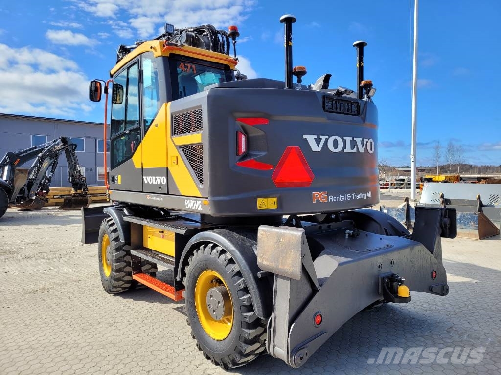 Volvo EWR 150 E , UTHYRES Hjulgravere