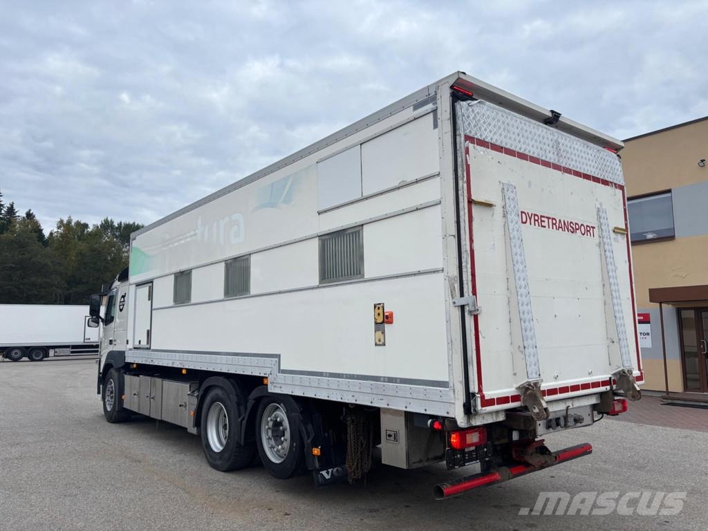 Volvo FM 410 6x2*4 EURO6 + ONE FLOOR BOX Camiones de ganado