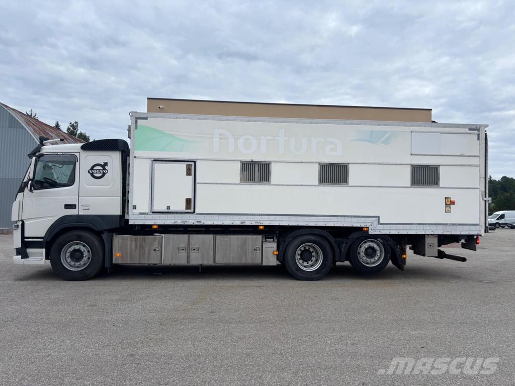 Volvo FM 410 6x2*4 EURO6 + ONE FLOOR BOX Camiones de ganado