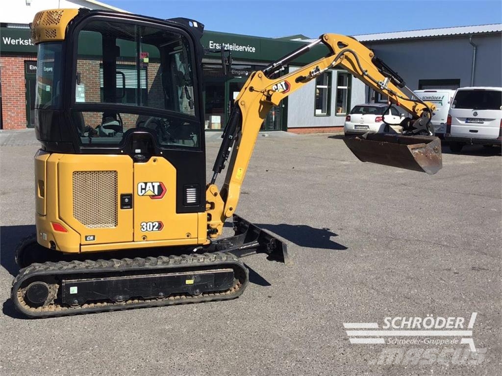 CAT 302 CR / GARANTIE / INKL. 2X LÖFFEL Excavadoras de ruedas