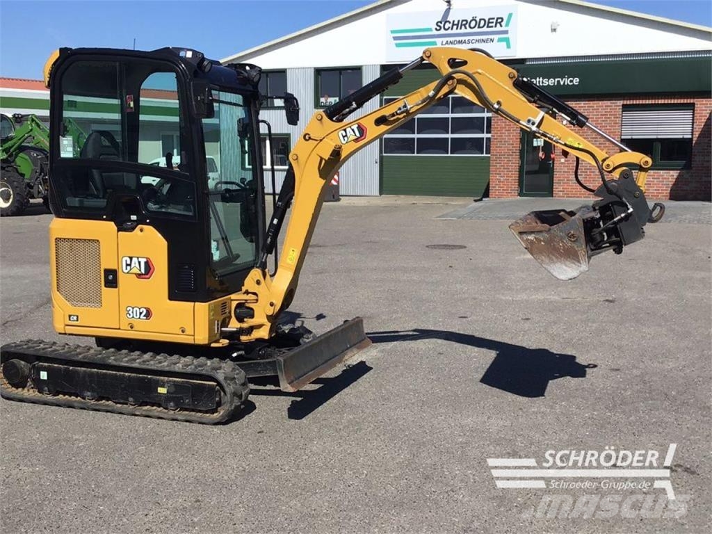 CAT 302 CR / GARANTIE / INKL. 2X LÖFFEL Excavadoras de ruedas
