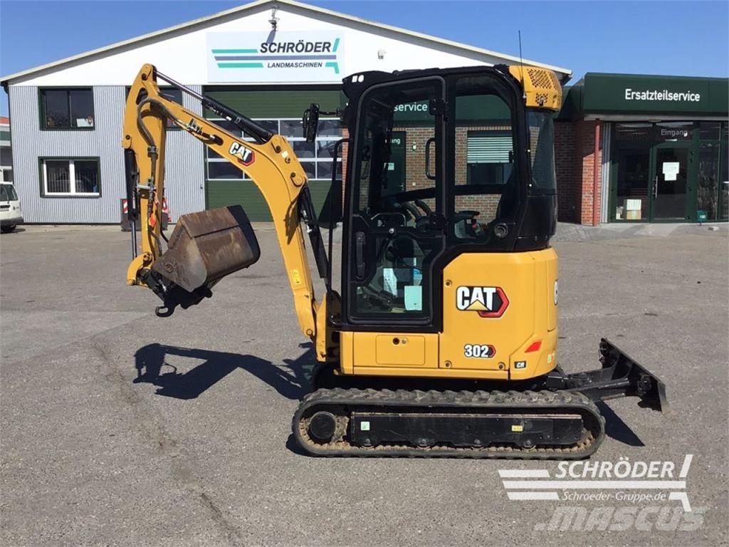 CAT 302 CR / GARANTIE / INKL. 2X LÖFFEL Excavadoras de ruedas
