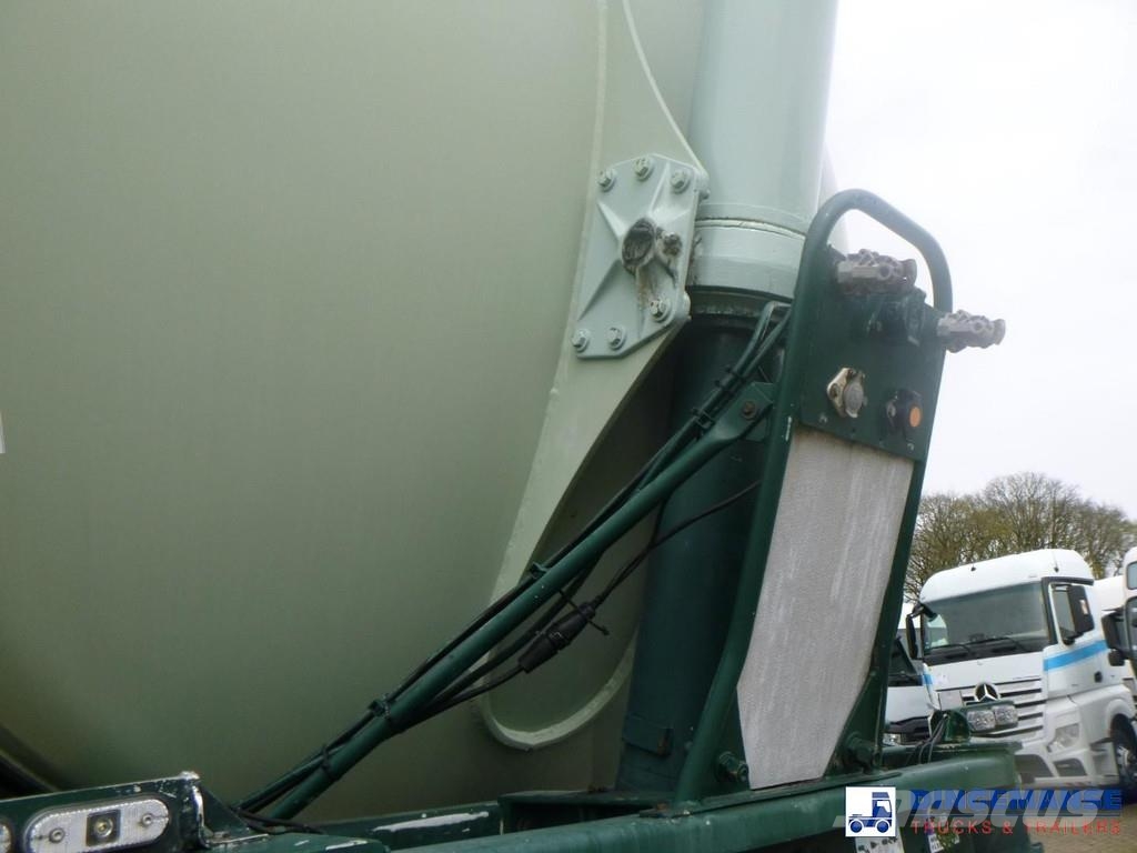 Spitzer Powder tank alu 60 m3 (tipping) Tankwagen