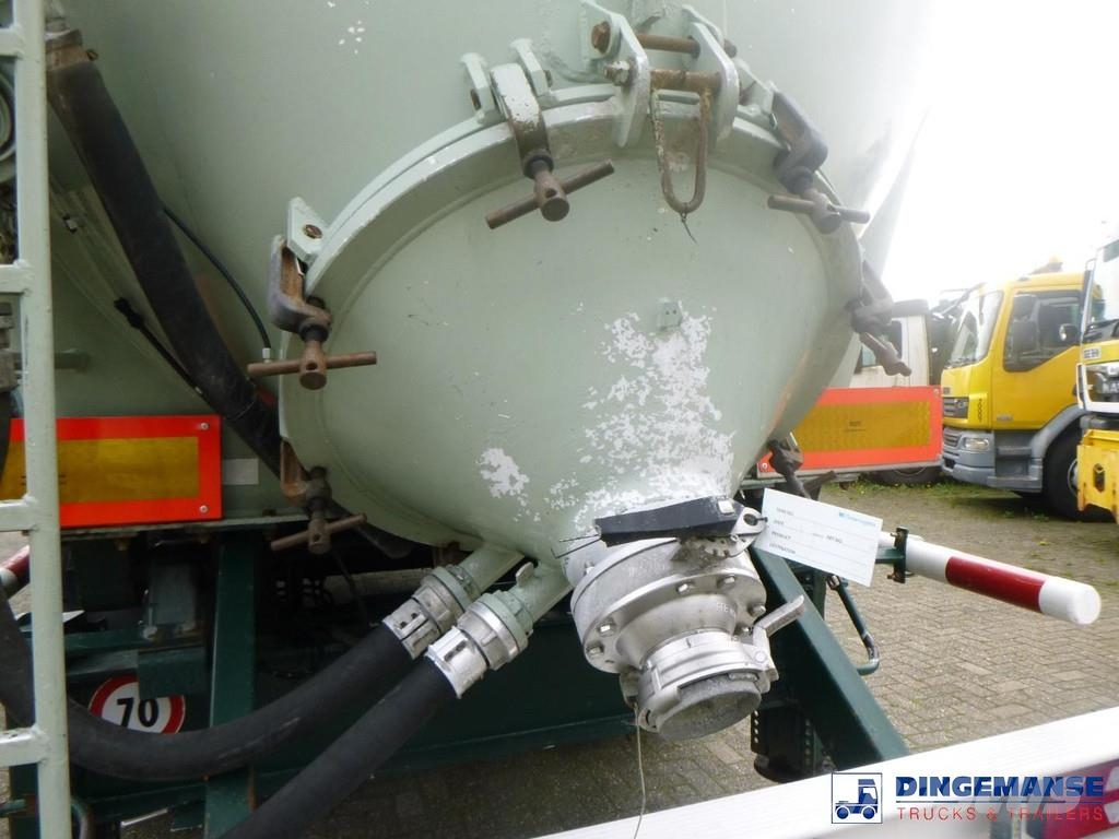 Spitzer Powder tank alu 60 m3 (tipping) Tankwagen