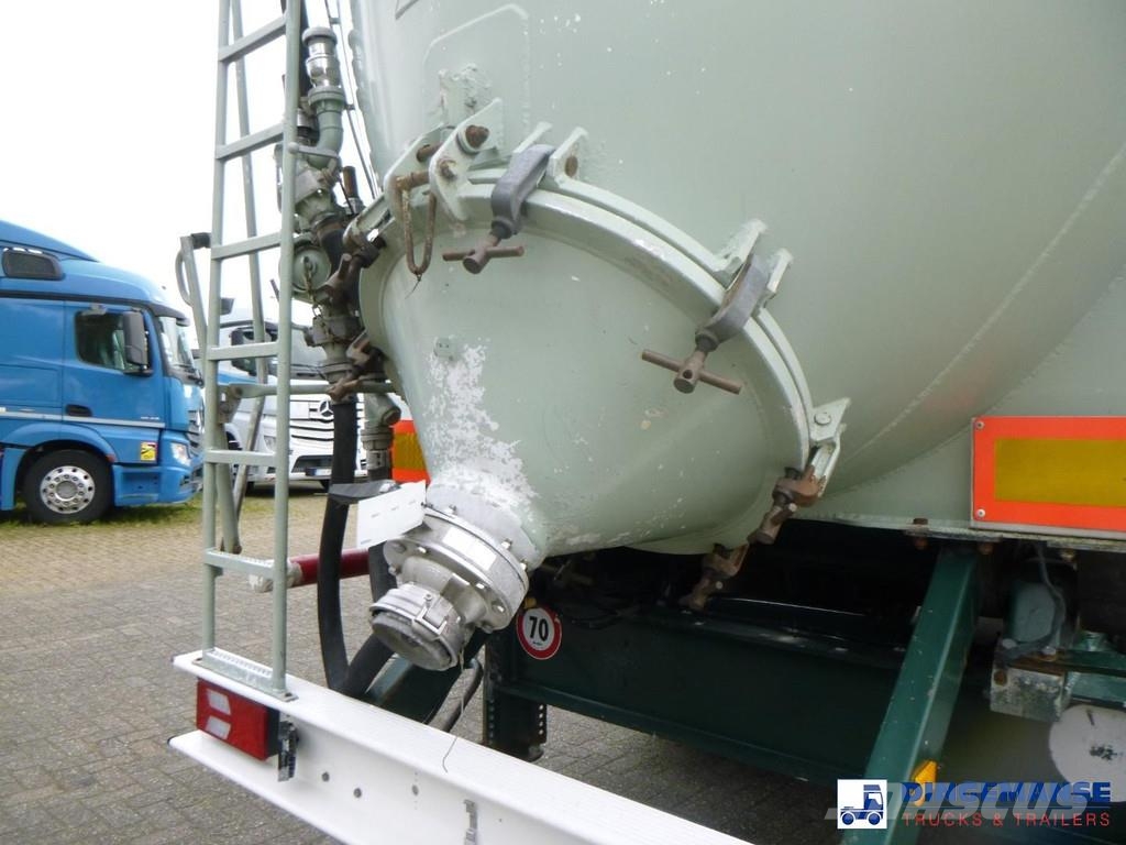 Spitzer Powder tank alu 60 m3 (tipping) Tankwagen