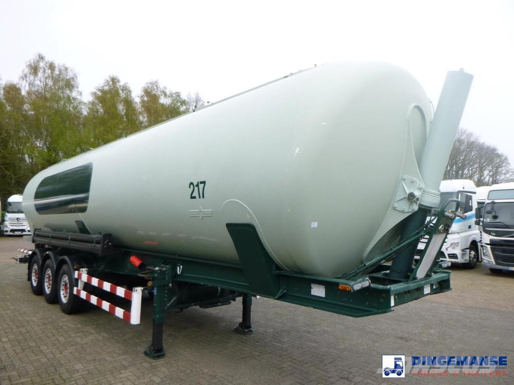 Spitzer Powder tank alu 60 m3 (tipping) Tankwagen