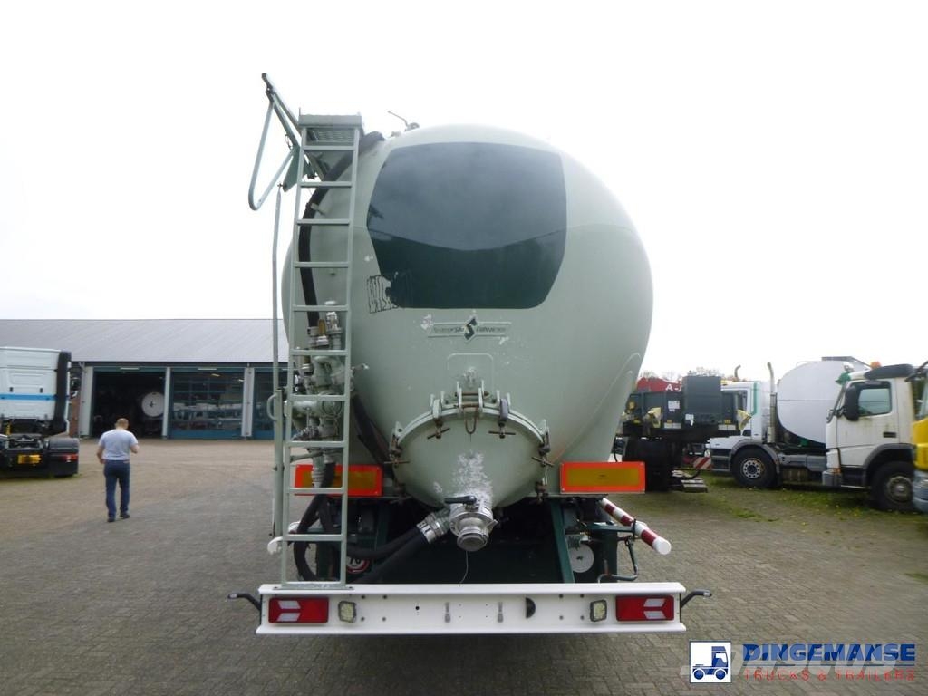 Spitzer Powder tank alu 60 m3 (tipping) Tankwagen