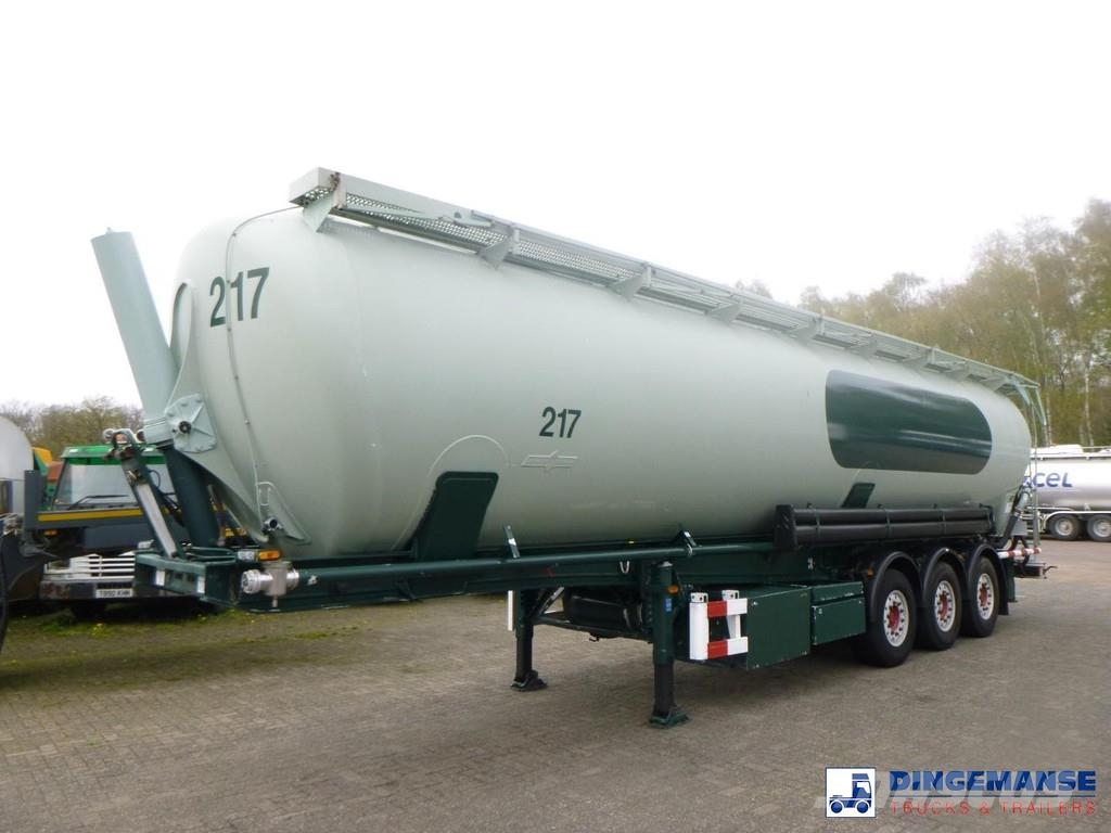 Spitzer Powder tank alu 60 m3 (tipping) Tankwagen