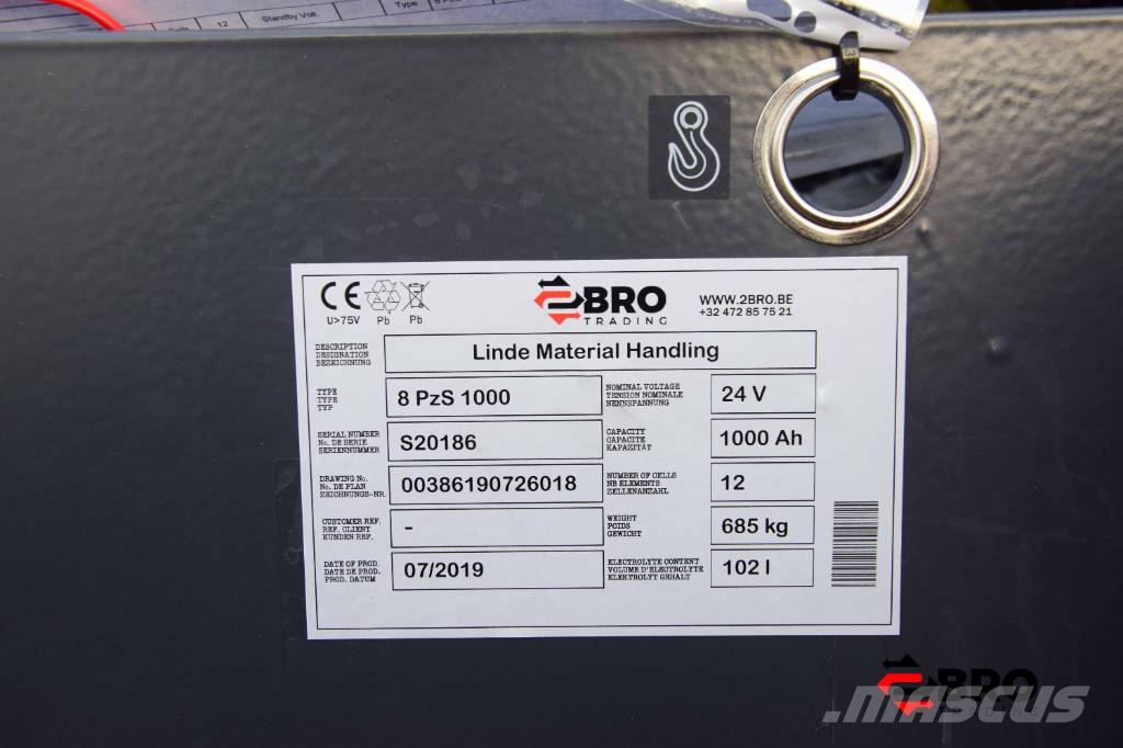 Linde E15-02 EVO Triplex El gaffeltrucks
