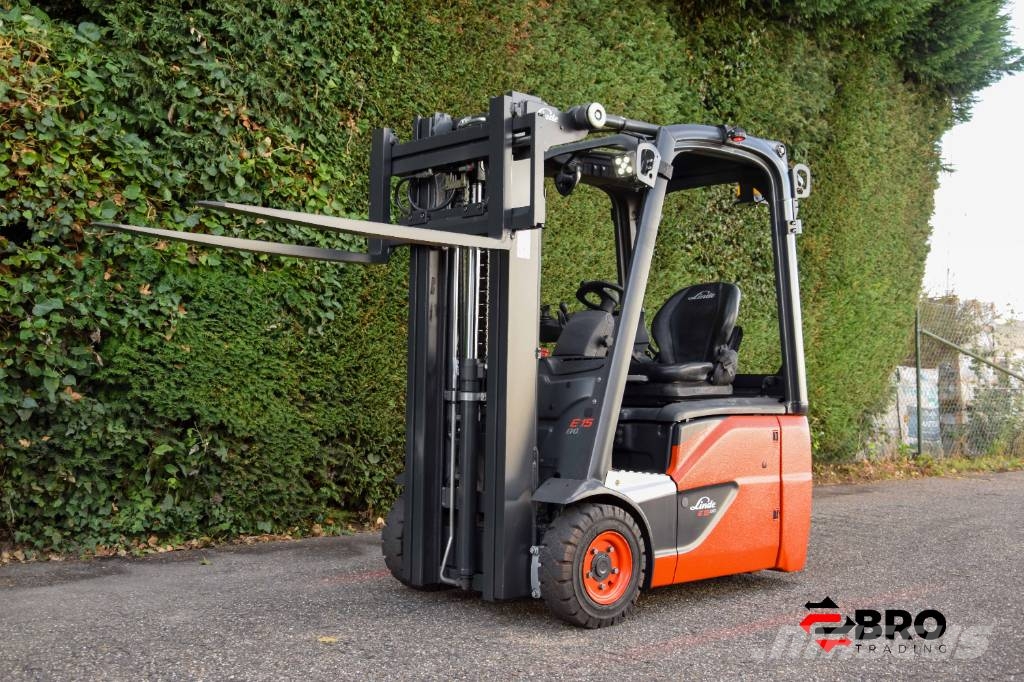Linde E15-02 EVO Triplex El gaffeltrucks
