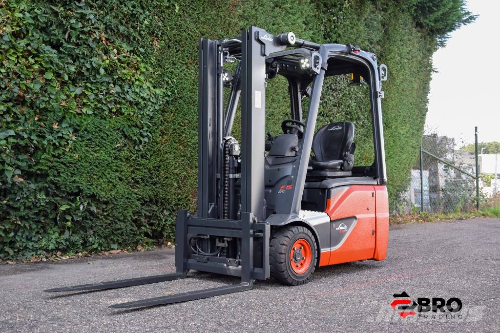 Linde E15-02 EVO Triplex El gaffeltrucks
