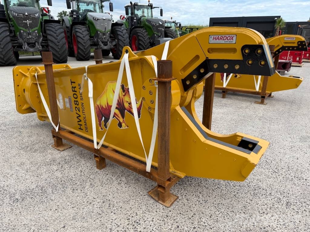  HW Metal Shear HW280 RT Machine weight 22 - 33 ton 破碎锤