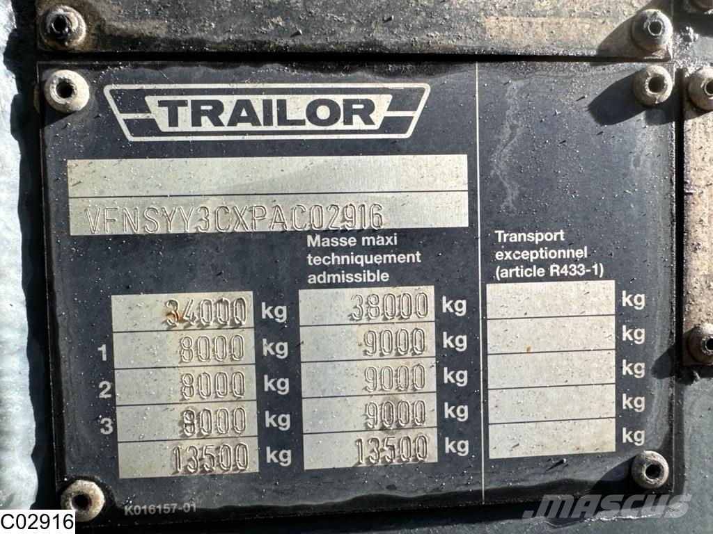 Trailor Fuel 39867 liter, 9 Comp Semirremolques cisterna
