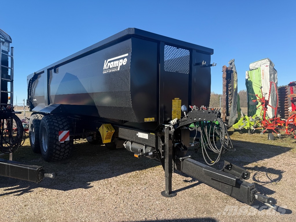 Krampe Big Body 790 80 + 20cm förhöjning ensilage مقطورات للأغراض العامة