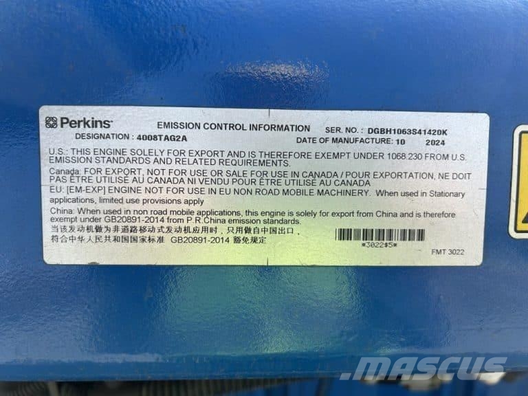 FG Wilson P1100-1 Generatori diesel