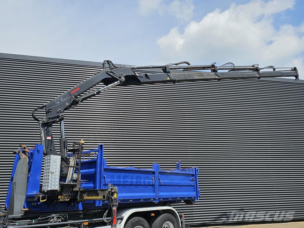 Onbekend CONTAINER + HIAB 166 CRANE / KRAN Preču konteineri