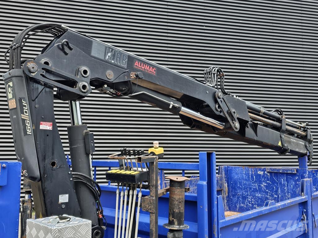 Onbekend CONTAINER + HIAB 166 CRANE / KRAN Preču konteineri