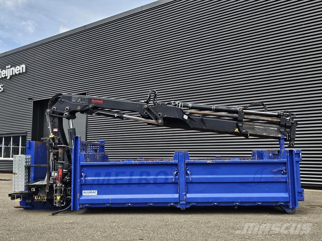 Onbekend CONTAINER + HIAB 166 CRANE / KRAN Preču konteineri