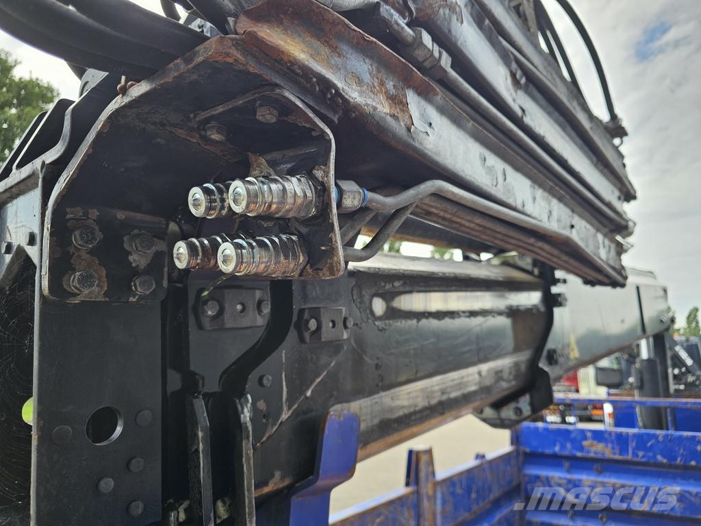 Onbekend CONTAINER + HIAB 166 CRANE / KRAN Preču konteineri