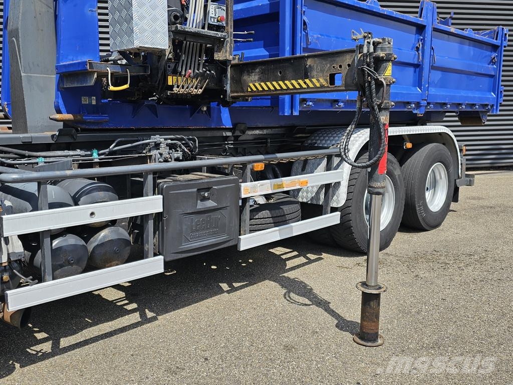 Onbekend CONTAINER + HIAB 166 CRANE / KRAN Preču konteineri