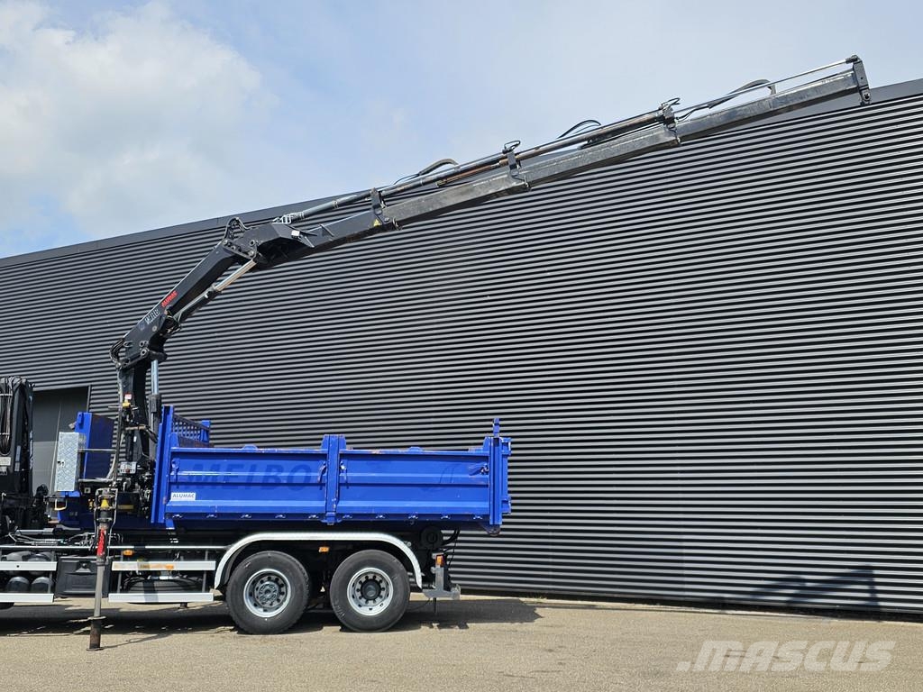 Onbekend CONTAINER + HIAB 166 CRANE / KRAN Preču konteineri