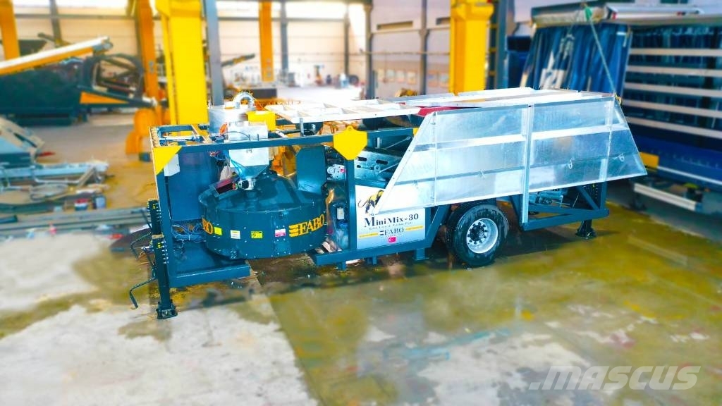 Fabo MINIMIX 30 m³/h MOBILE BETONMISCHANLAGE Betonin valmistusasemat