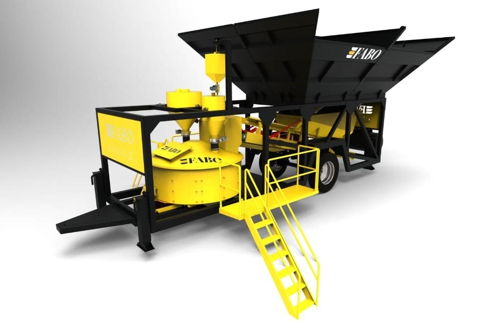 Fabo MINIMIX 30 m³/h MOBILE BETONMISCHANLAGE Betonin valmistusasemat