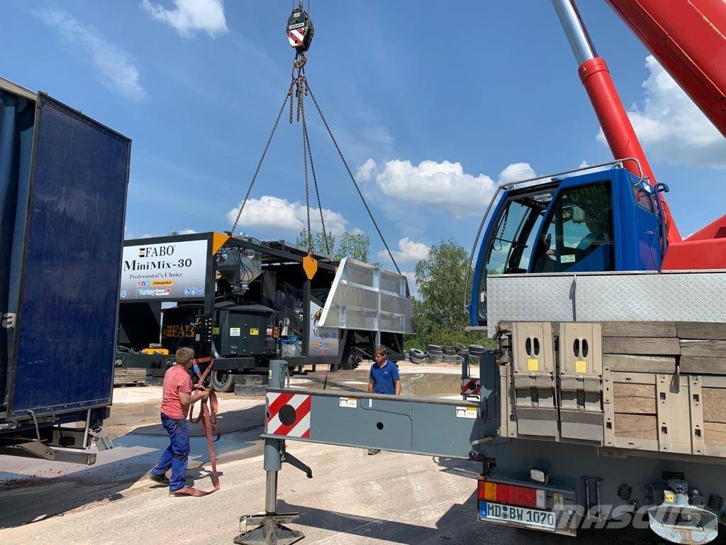 Fabo MINIMIX 30 m³/h MOBILE BETONMISCHANLAGE Betonin valmistusasemat