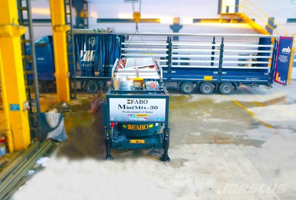 Fabo MINIMIX 30 m³/h MOBILE BETONMISCHANLAGE Betonin valmistusasemat