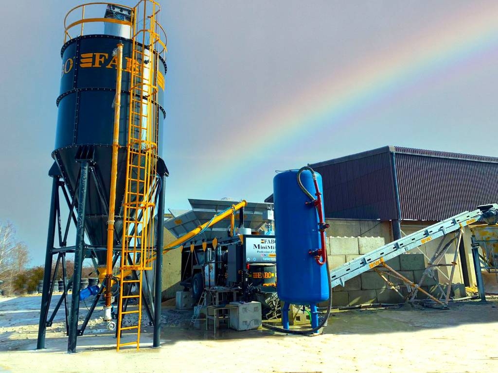 Fabo MINIMIX 30 m³/h MOBILE BETONMISCHANLAGE Betonin valmistusasemat