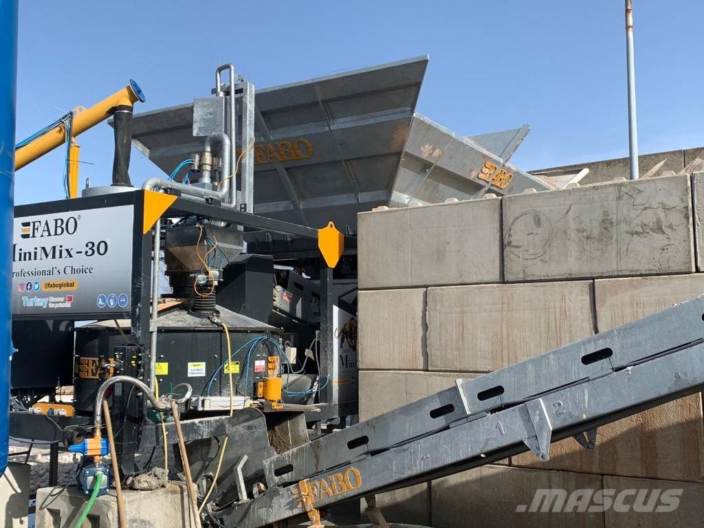 Fabo MINIMIX 30 m³/h MOBILE BETONMISCHANLAGE Betonin valmistusasemat
