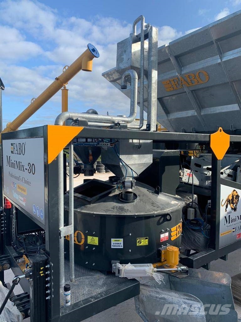 Fabo MINIMIX 30 m³/h MOBILE BETONMISCHANLAGE Betonin valmistusasemat
