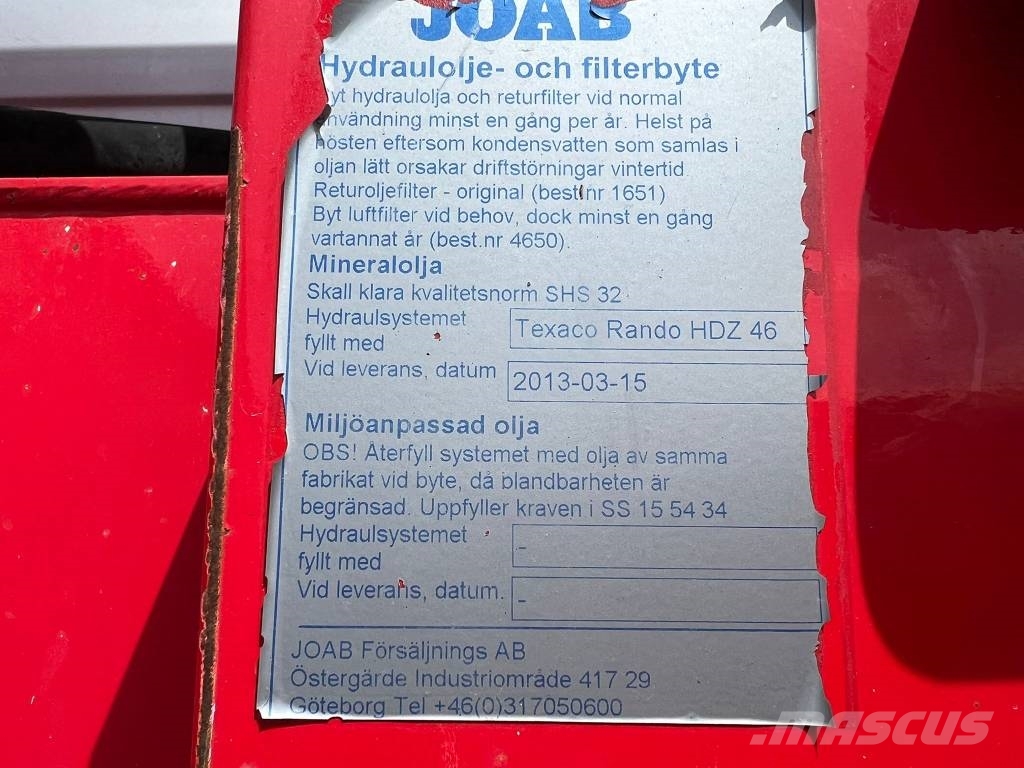 Volvo FH500, 8x4 JOAB HOOKLIFT + HYDRAULICS شاحنات الرافعات الخطافية