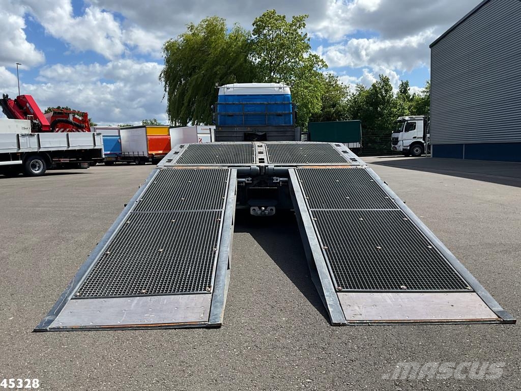 Scania P 410 8x2 Euro 6 Retarder Autotransporter met hydr Автовозы