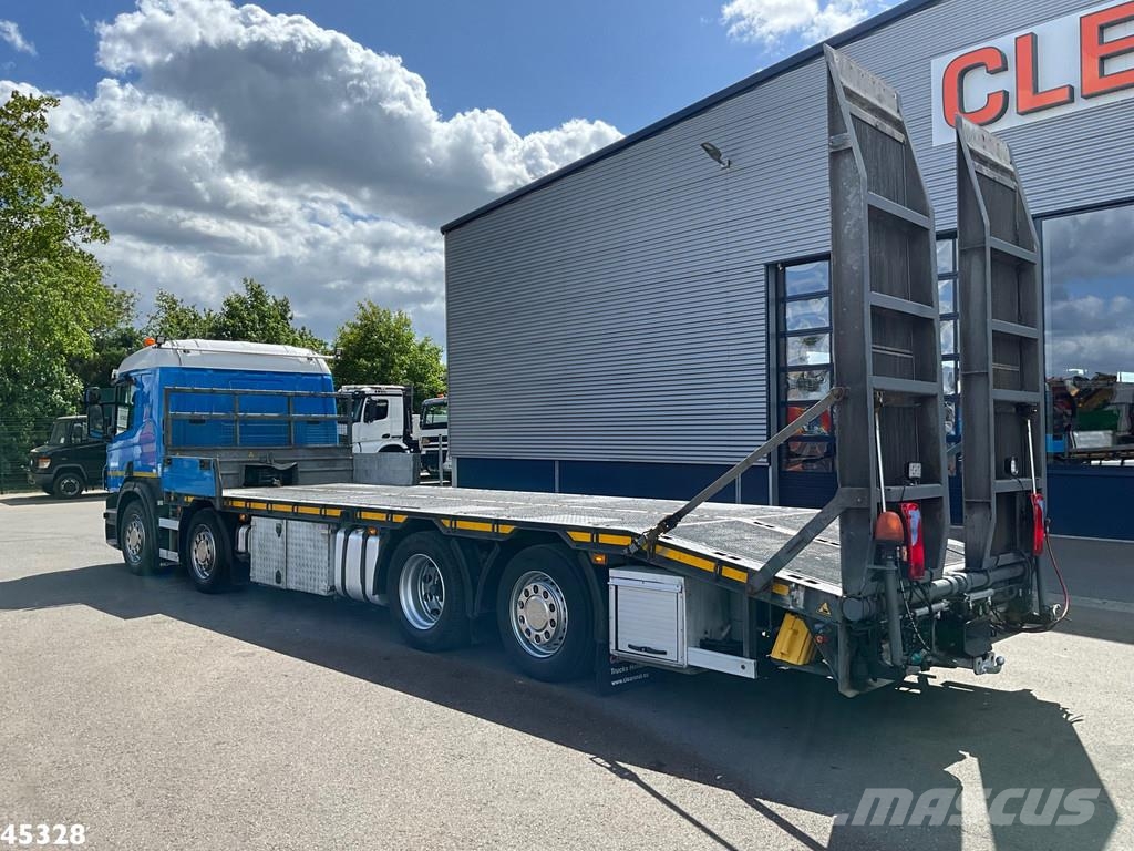 Scania P 410 8x2 Euro 6 Retarder Autotransporter met hydr Автовозы