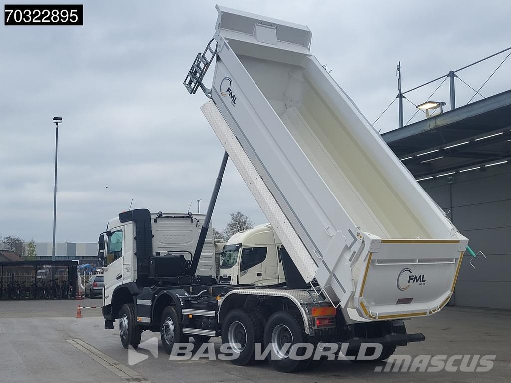 Volvo FMX 460 8X6 19m3 KH-Kipper VEB LED Big-axle Steels Wywrotki