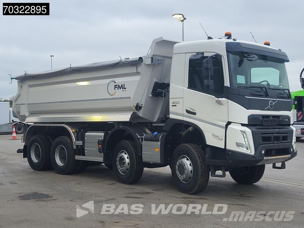 Volvo FMX 460 8X6 19m3 KH-Kipper VEB LED Big-axle Steels Wywrotki