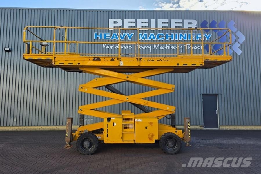 Haulotte H12SXL As-Is, Diesel, 4x4 Drive, 12m Working Heigh Scissor lifts
