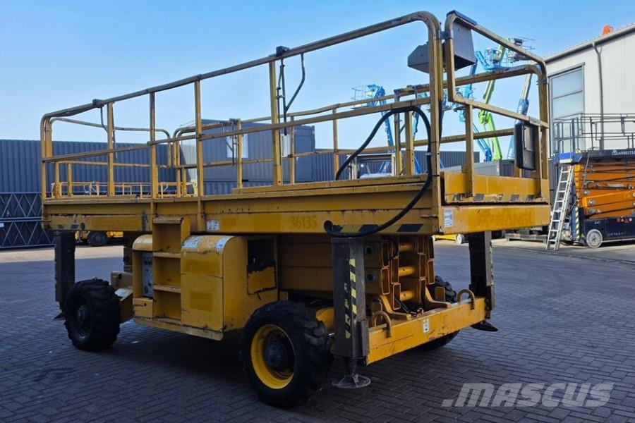 Haulotte H12SXL As-Is, Diesel, 4x4 Drive, 12m Working Heigh Scissor lifts