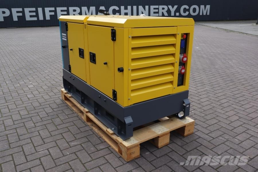 Atlas Copco QAS 20 S5 Valid Inspection, Diesel, 17 kVA, Also A Geradores Diesel