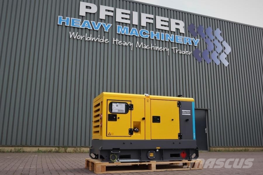 Atlas Copco QAS 20 S5 Valid Inspection, Diesel, 17 kVA, Also A Geradores Diesel