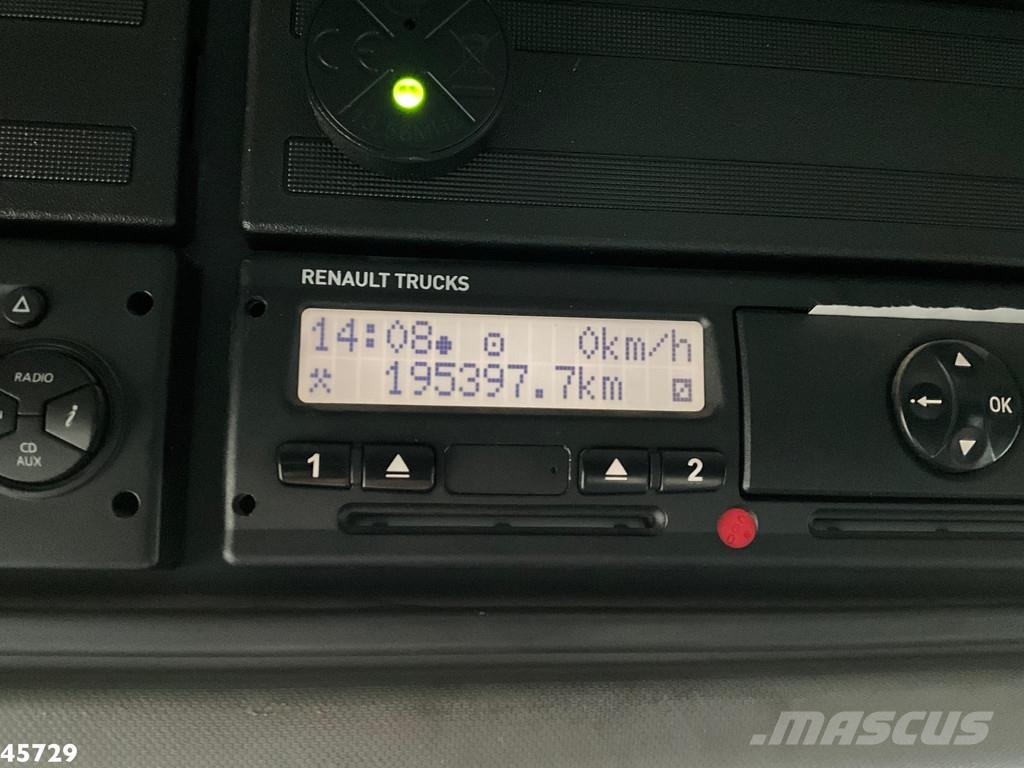 Renault C 460 6x4 Euro 6 Hogedruk Spoelwagen Just 195.397 Комбі/Вакуумні вантажівки