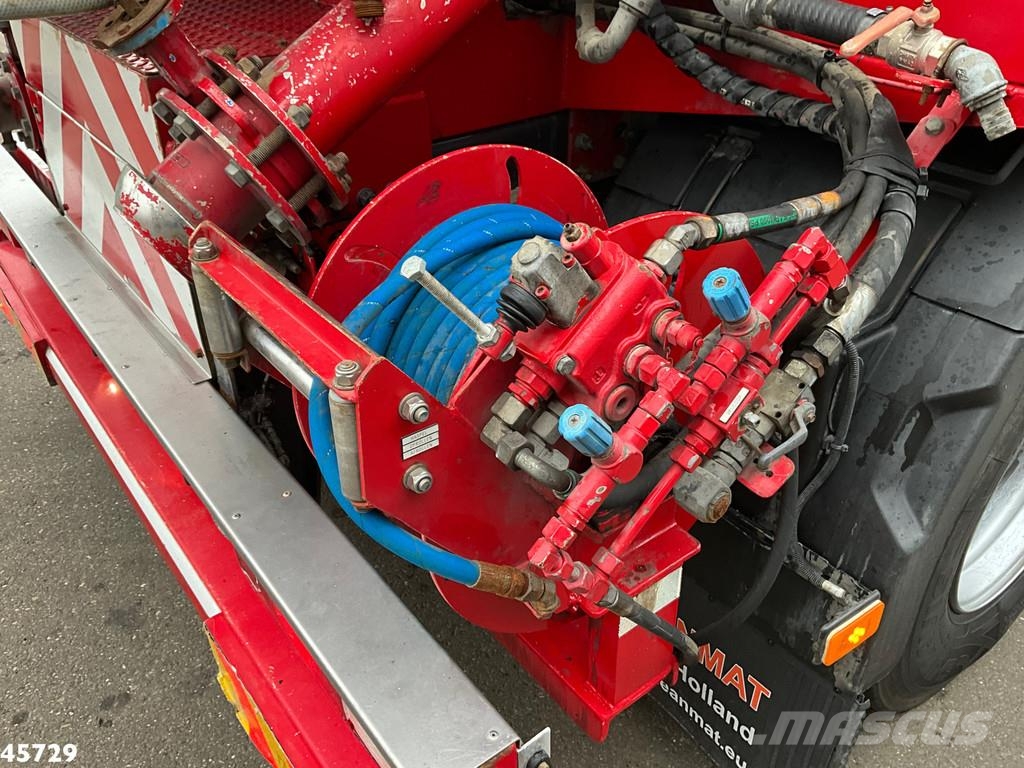 Renault C 460 6x4 Euro 6 Hogedruk Spoelwagen Just 195.397 Комбі/Вакуумні вантажівки